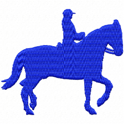 Sports Silhouette Embroidery Design 8